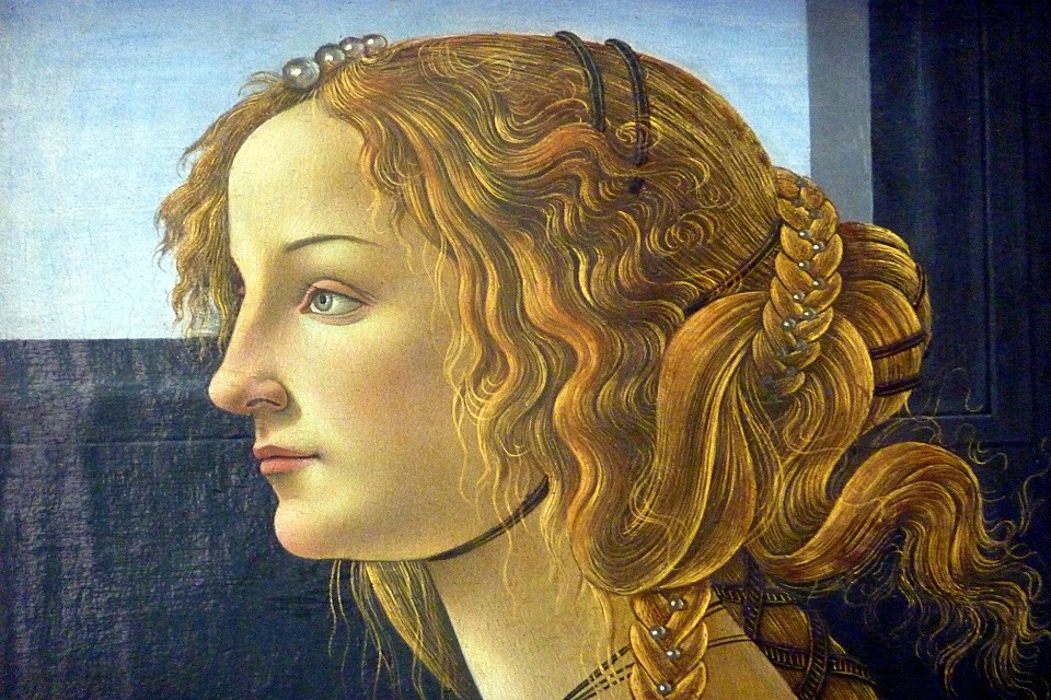 Simonetta Vespúcio, a modelo de Botticelli